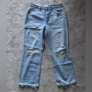 Vervet Light Blue Distressed Woman’s Jeans